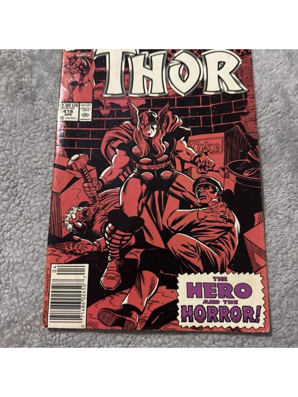 Marvel Red and Multi Book
